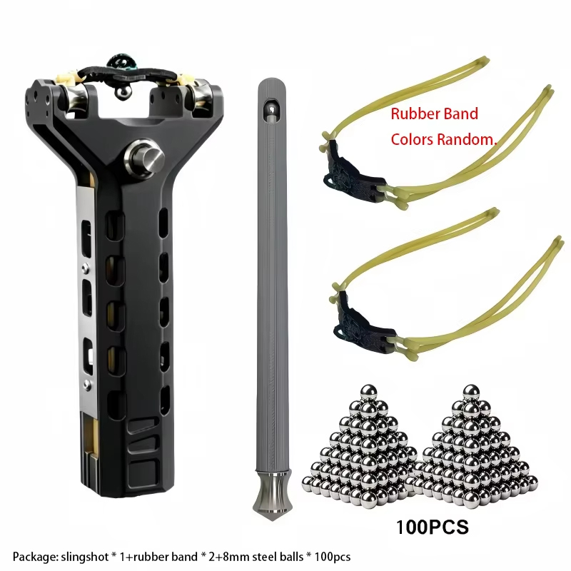Outdoor Hunting Launcher - Automatyczna proca ze stali nierdzewnej z