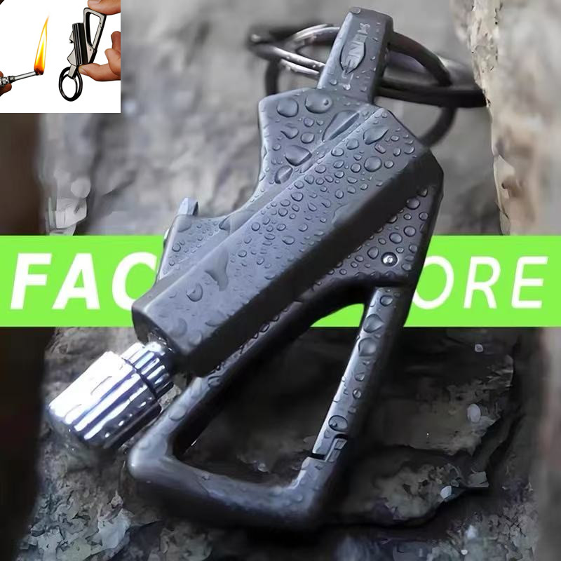 Fire Starter Waterproof - Nowy Metalowy Zapalniczka Przenośna na Zewnątrz
