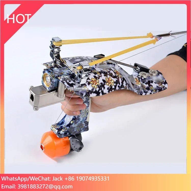 Outdoor Hunting Launcher - Zestaw do łowienia z łuku, proca,