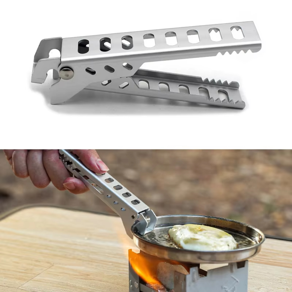 Outdoor Hunting Kitchen - Aluminiowy uchwyt do garnków i patelni,