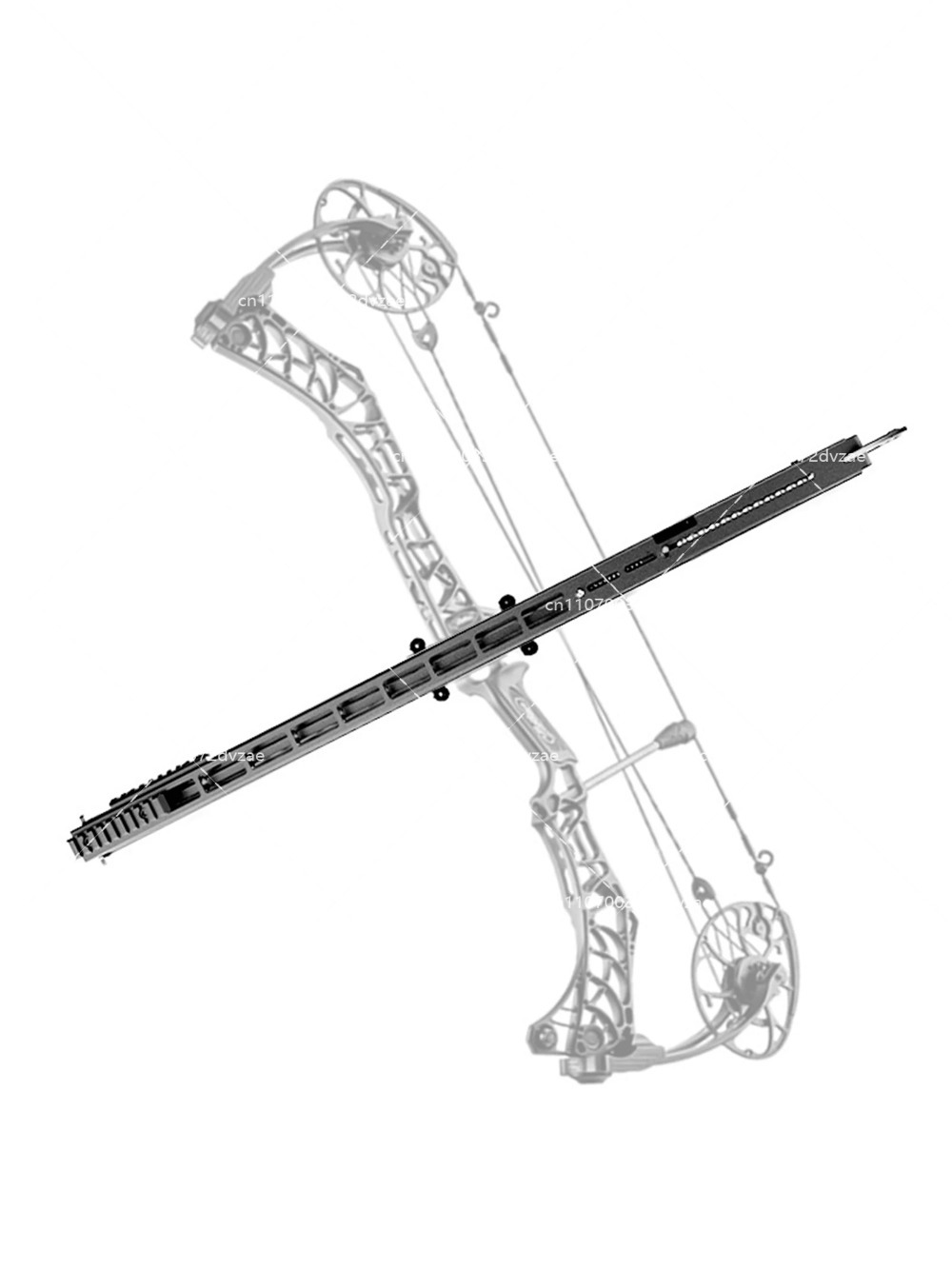 Outdoor Hunting Launcher - Łuk szybki do strzelania, wyrzutnia stalowych