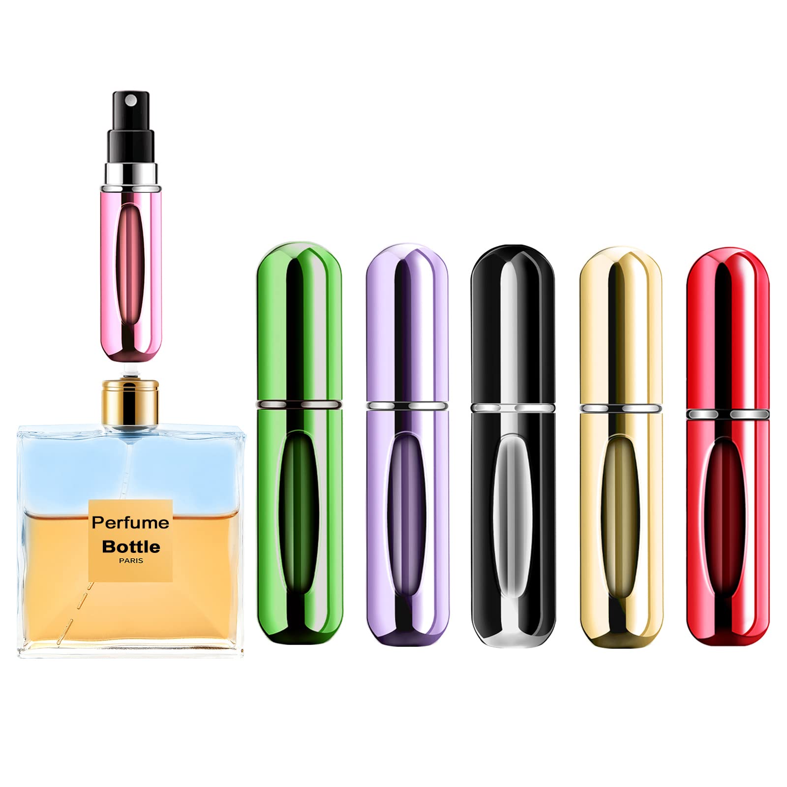 Scent Eliminator Spray - Mini buteleczka na perfumy wielokrotnego napełniania,