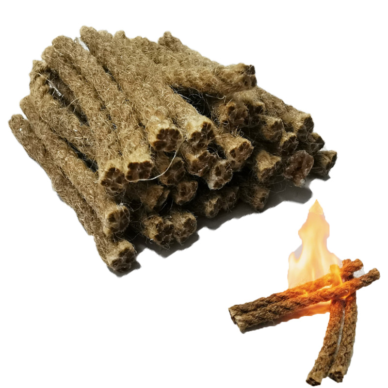 Fire Starter Waterproof - Przenośny rozpalacz ognia z mini woskowanego