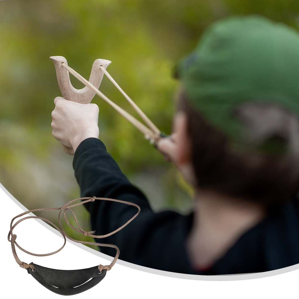 Ręcznie Robiona Skórzana Proca – Outdoor Hunting Launcher recenzja i cena