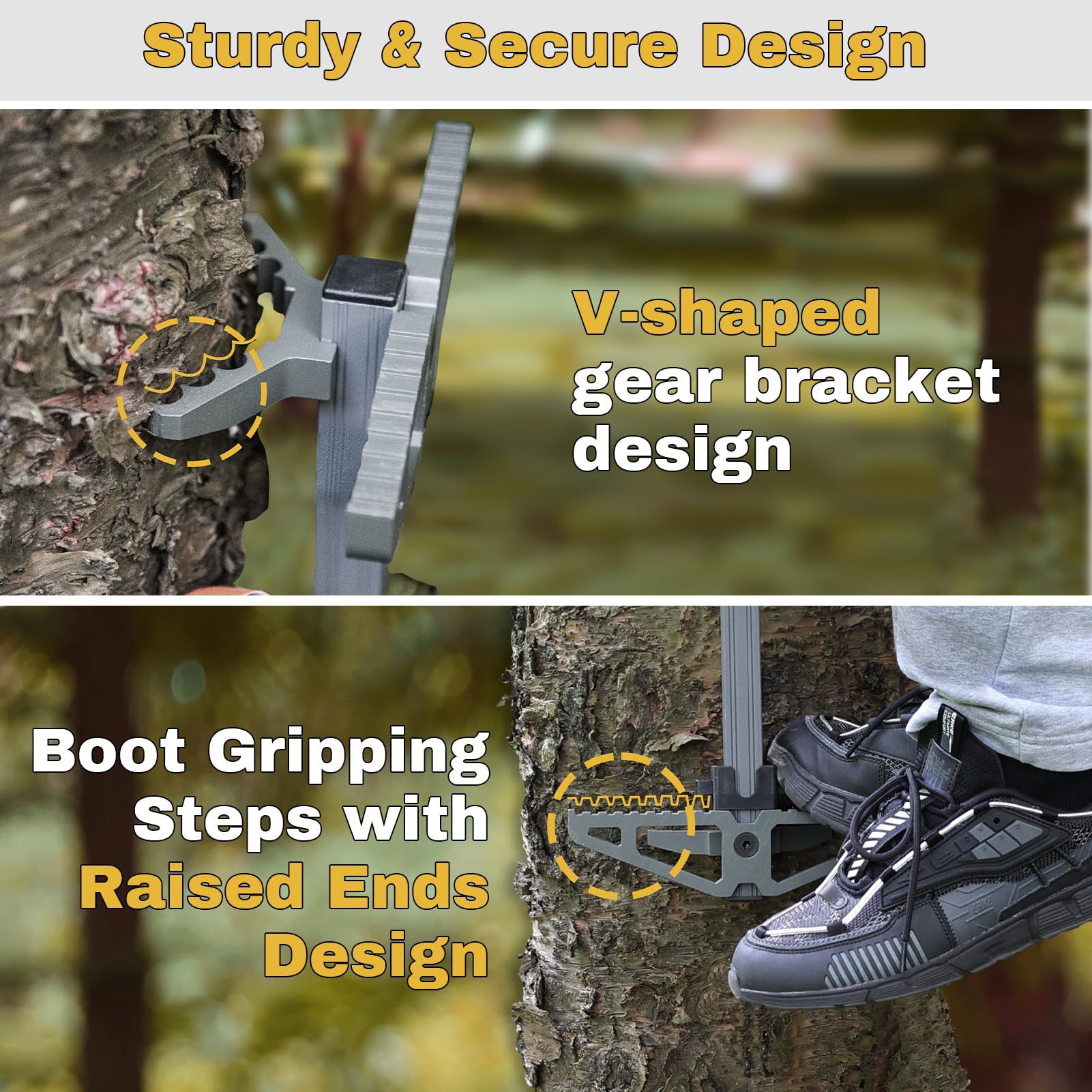Drążek wspinaczkowy, antypośli – Tree Stand Ladder recenzja i cena