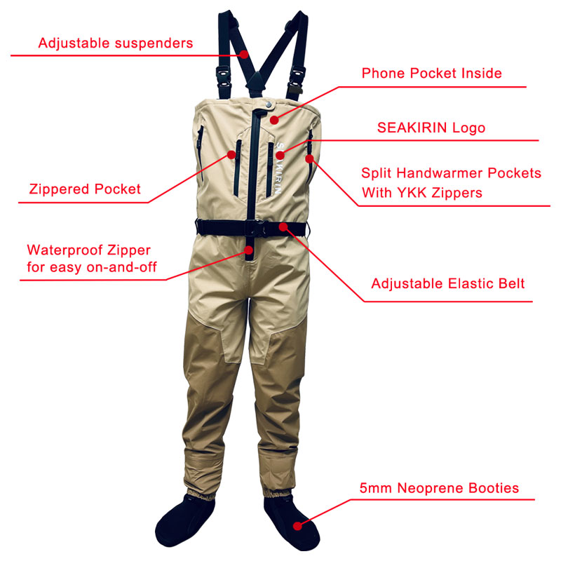 Oddychające, mocne kombinezony – Fishing Waders Breathable recenzja i cena