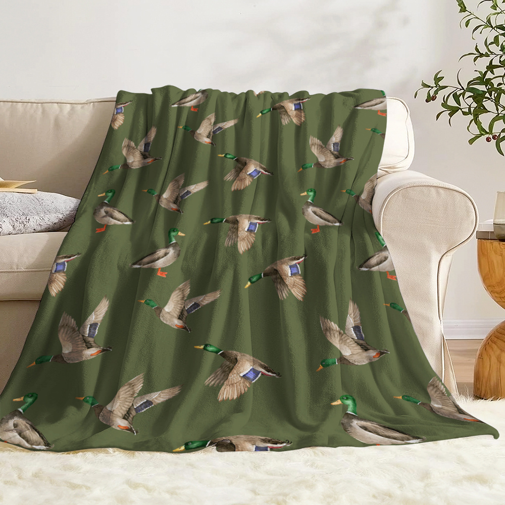 Koc polarowy z motywem kaczki  – Outdoor Hunting Gifts recenzja i cena