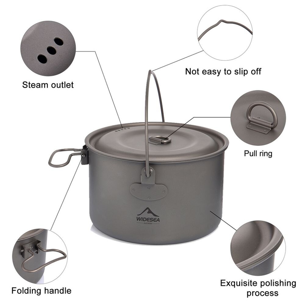 Widesea Camping zastawa stołow – Outdoor Hunting Kitchen recenzja i cena