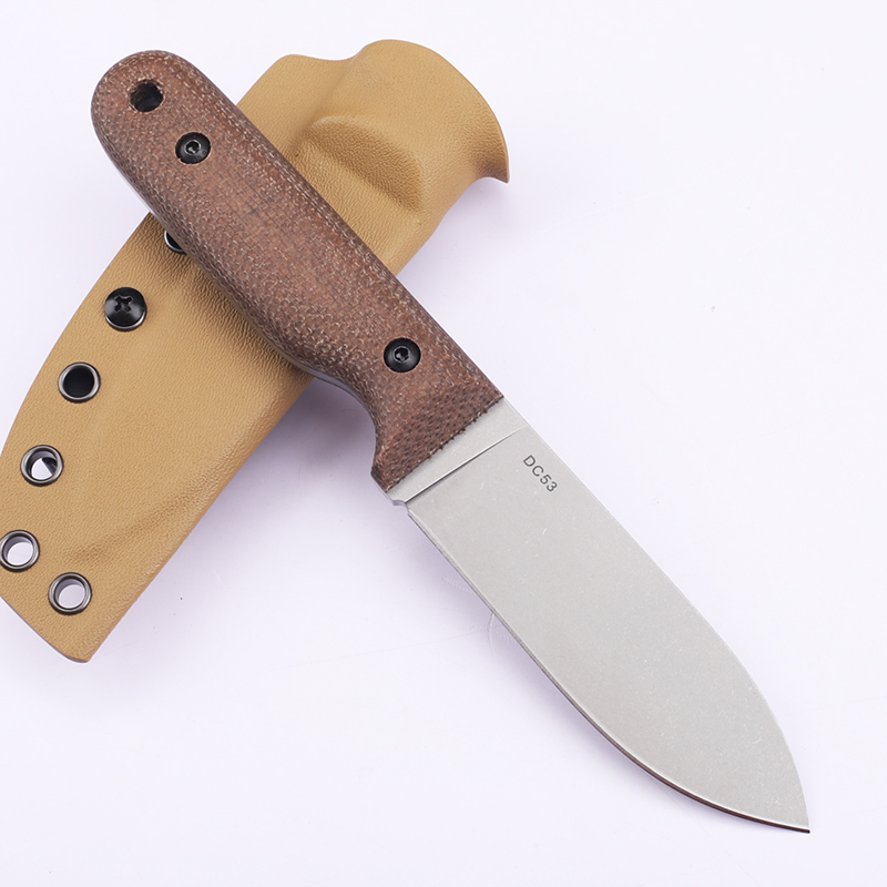 Nowy nóż DC53 z ostrzem lniany – Outdoor Hunting Gifts recenzja i cena