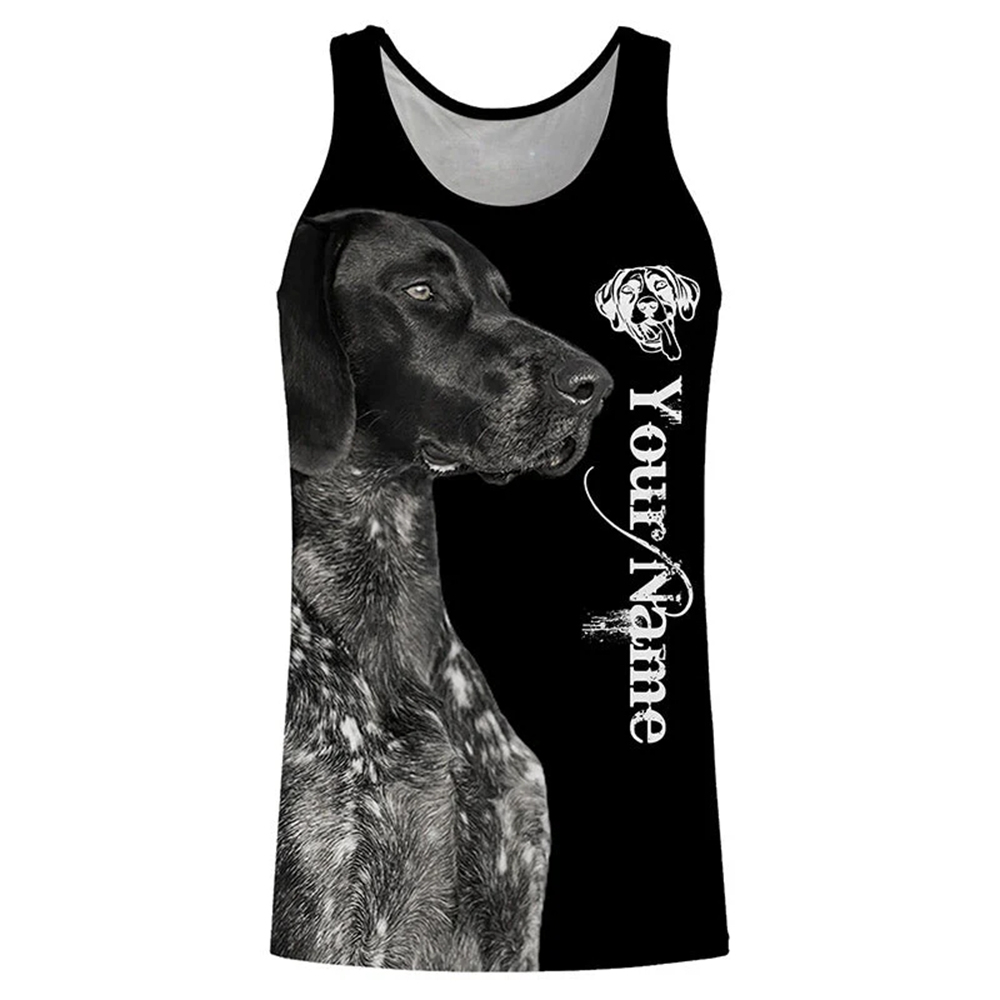 Spersonalizowana koszulka bez  – Outdoor Hunting Dog Names recenzja i cena