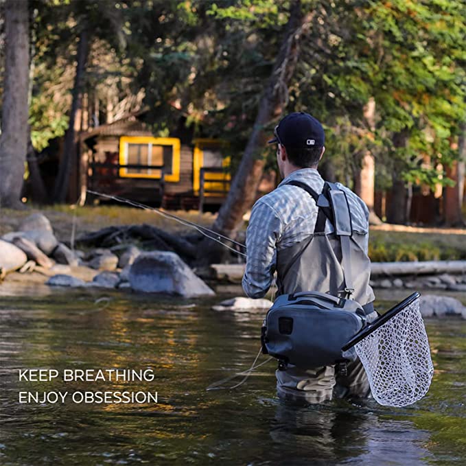 Męskie spodnie do wędkarstwa m – Fishing Waders Breathable recenzja i cena