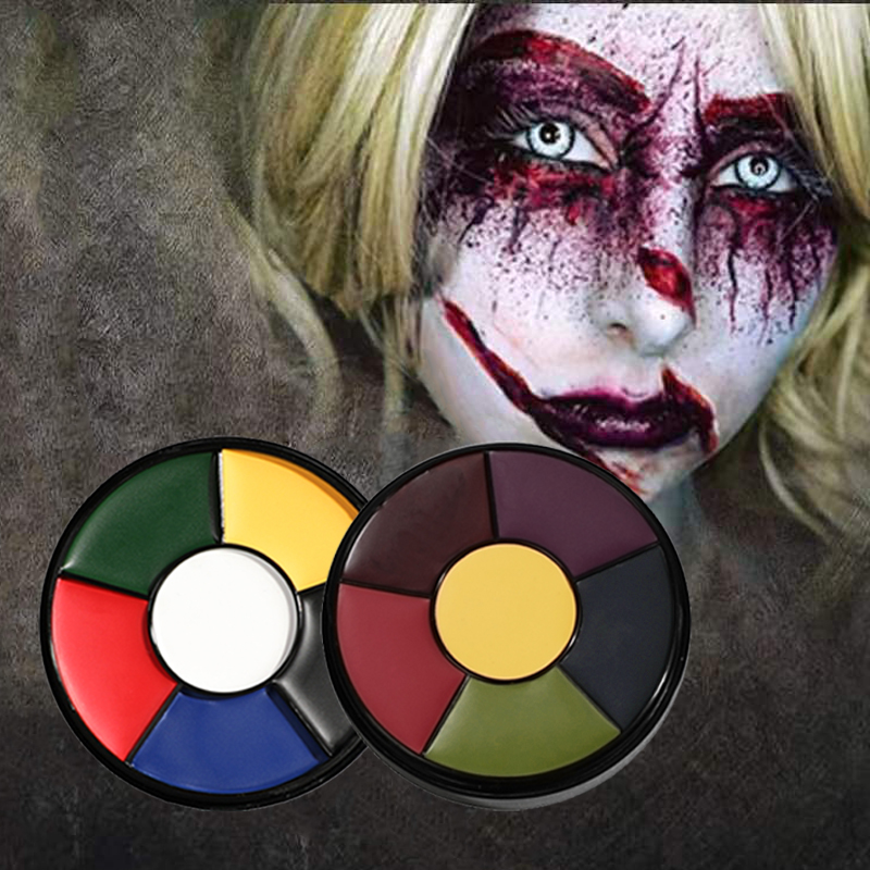 6 kolorów Oil Camo paleta do m – Camo Face Paint recenzja i cena
