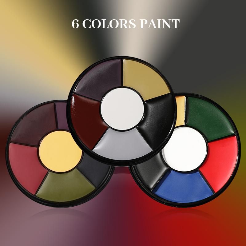 6 kolorów Oil Camo paleta do m – Camo Face Paint recenzja i cena