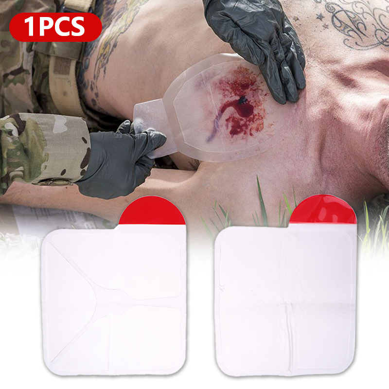 Kwadratowa medyczna uszczelka  – Field Dressing Kit recenzja i cena