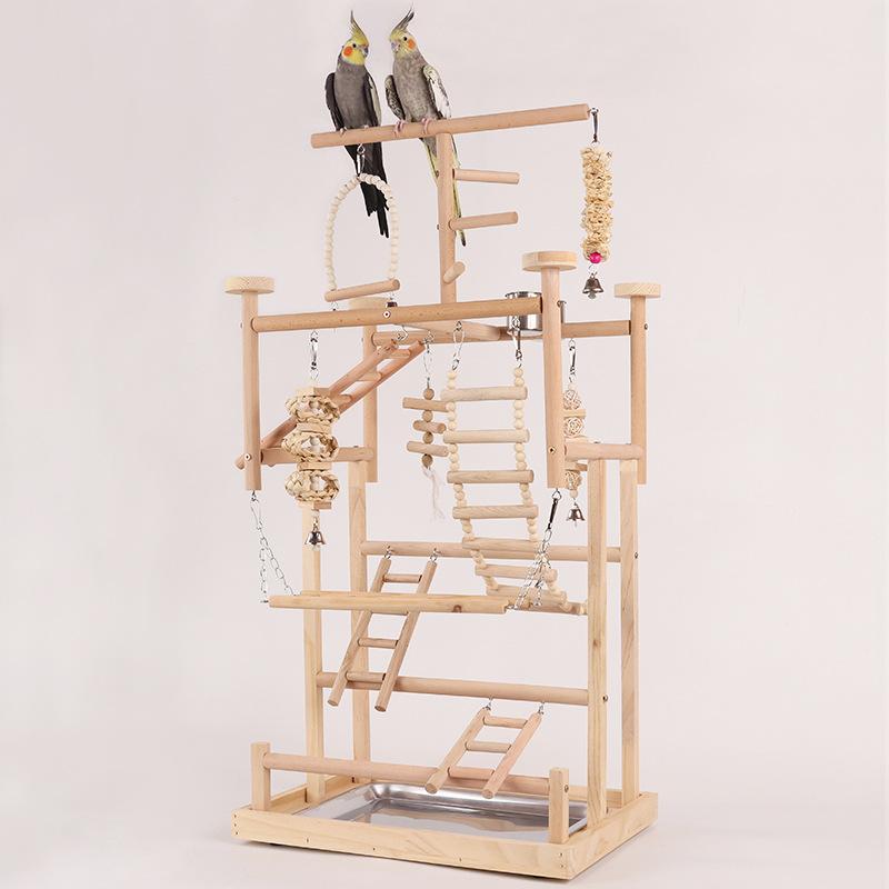 Drewniany stojak do zabawy dla – Tree Stand Ladder recenzja i cena