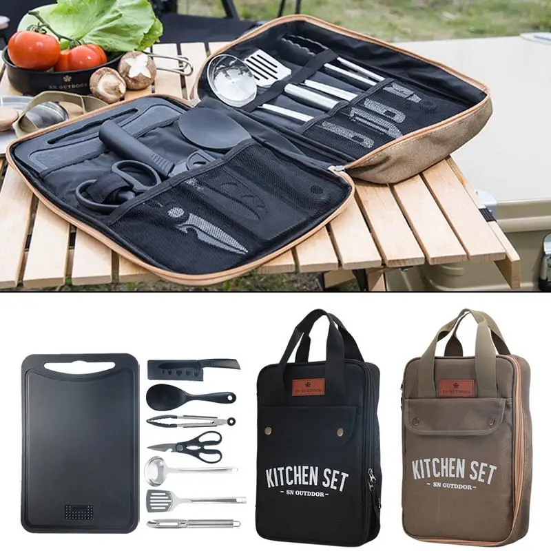 8-częściowy zestaw naczyń kuch – Outdoor Hunting Kitchen recenzja i cena