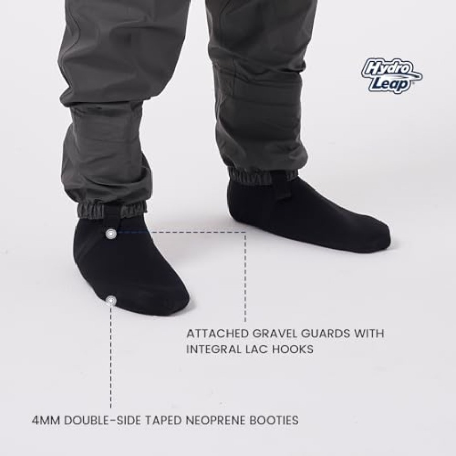 Wodery wędkarskie z butami zin – Fishing Waders Breathable recenzja i cena