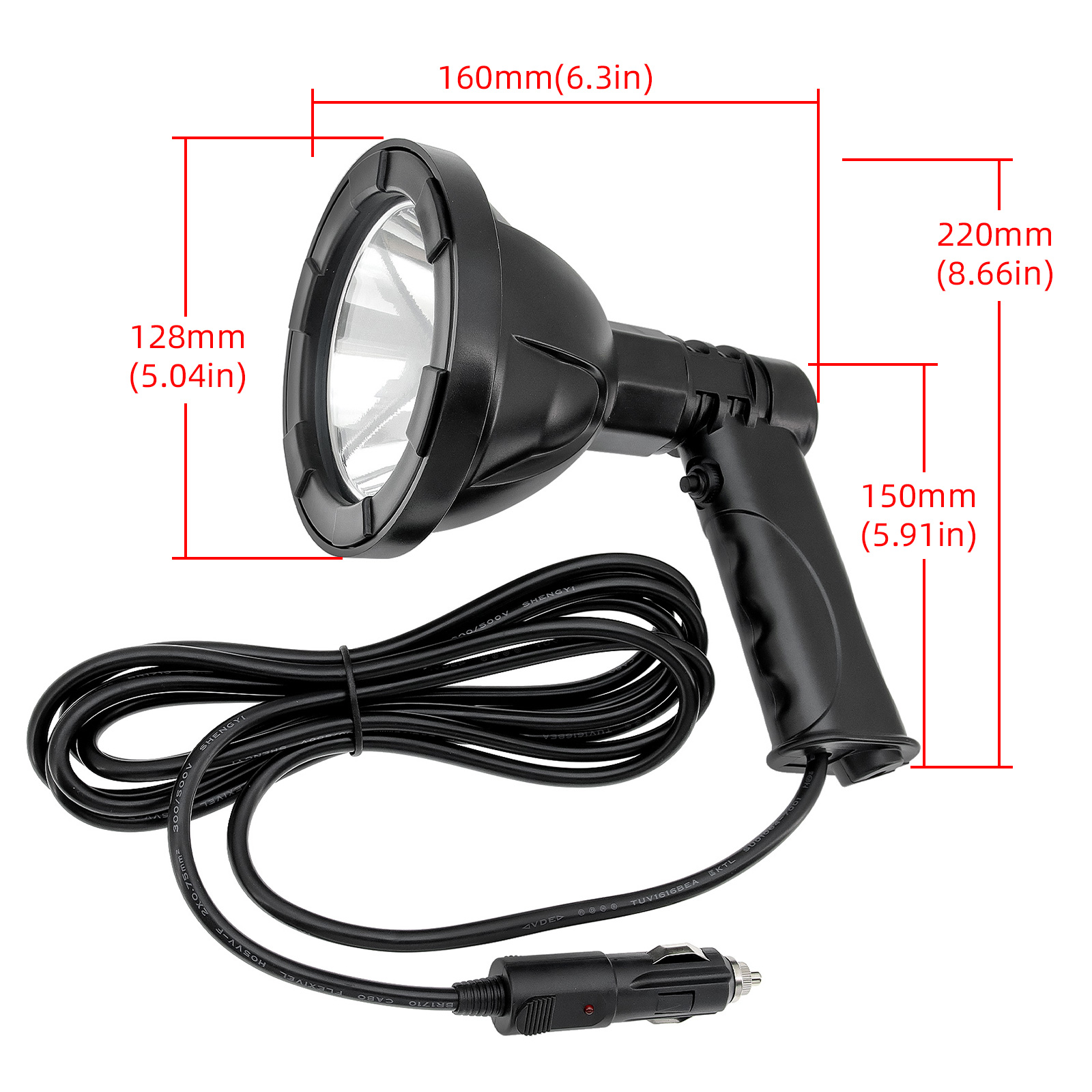 100W 4-calowa, wysokowydajna r – Outdoor Hunting Vehicle recenzja i cena