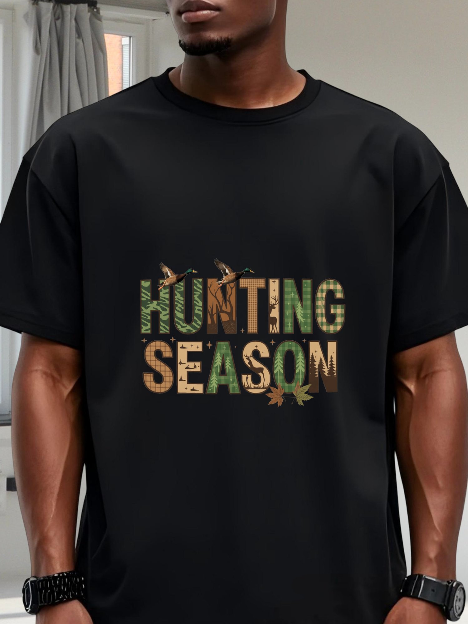 Koszulka męska na Dzień Ojca,  – Outdoor Hunting Gifts recenzja i cena