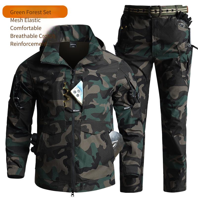 Męski zestaw taktyczny w kamuf – Hunting Outdoor Jacket recenzja i cena