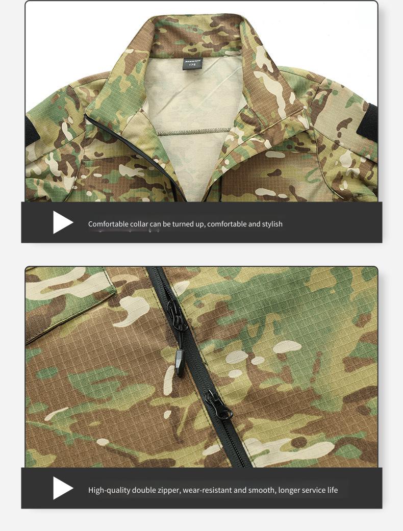 Męski zestaw taktyczny w kamuf – Hunting Outdoor Jacket recenzja i cena