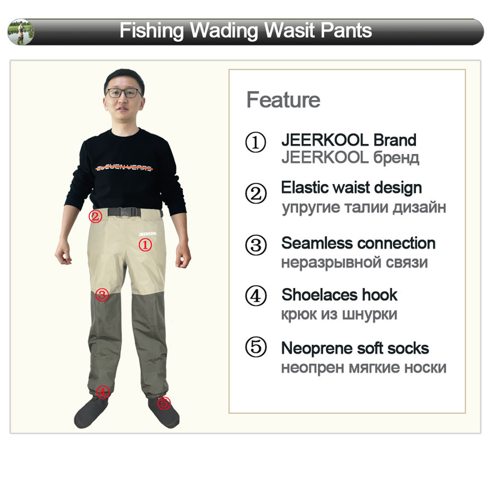 Wodery wędkarskie Fly Fish Wad – Fishing Waders Breathable recenzja i cena