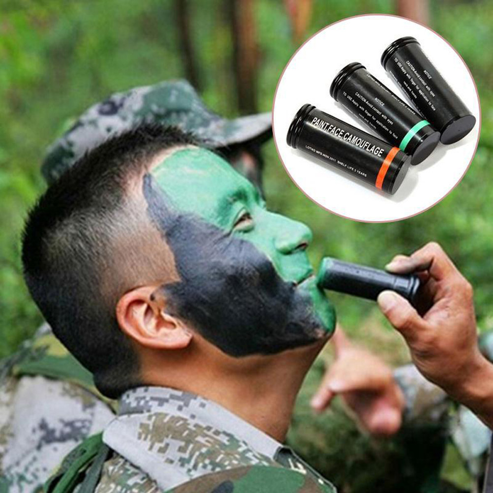 3 szt. Farba do twarzy w kamuf – Camo Face Paint recenzja i cena