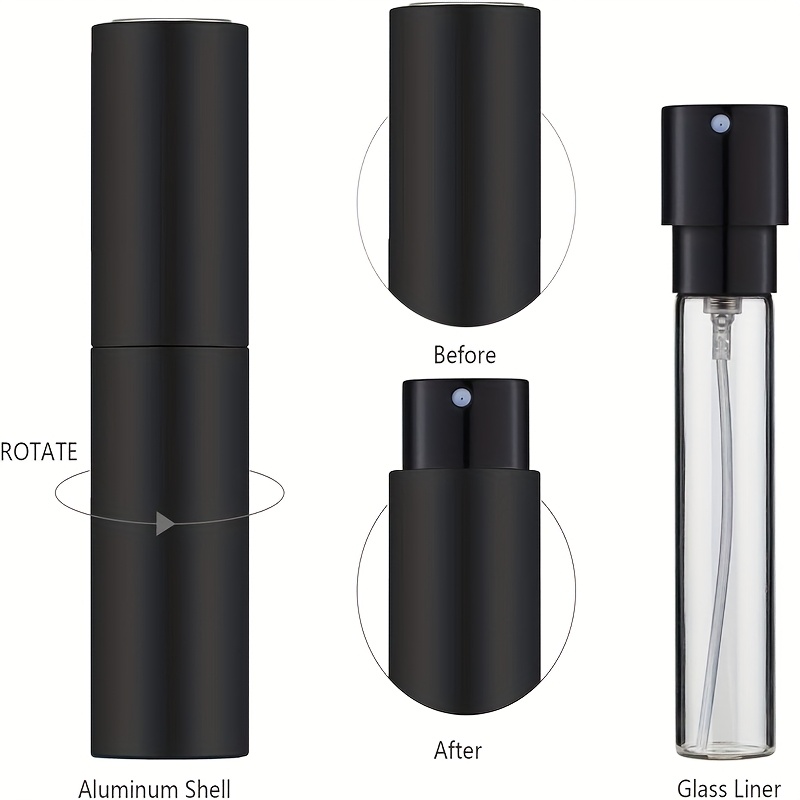 3 Zestawy podróżnych butelek n – Scent Eliminator Spray recenzja i cena